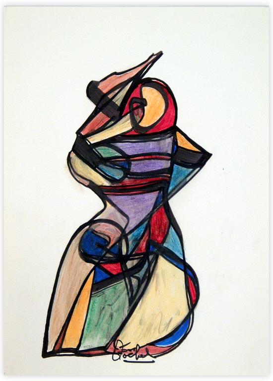 Catalogue raisonné, Edgar Stoëbel, abstract — 