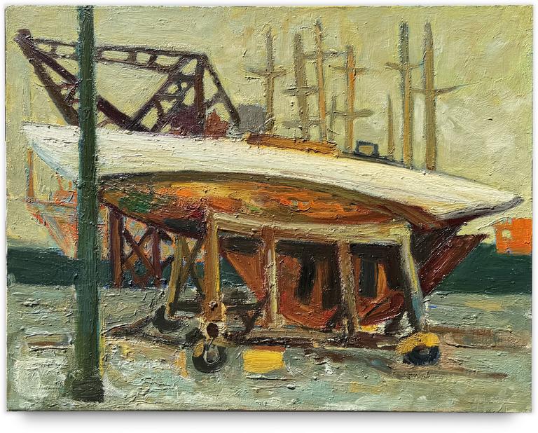 Catalogue raisonné, Henri Baviera, Coq et grue — 1959