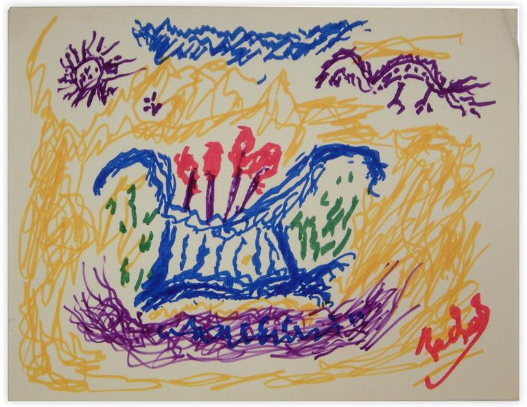 Catalogue raisonné, Edgar Stoëbel, travail signé Rachel ? — 