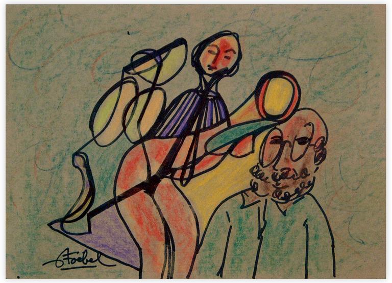 Catalogue raisonné, Edgar Stoëbel, homme et femme — 
