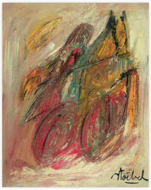 Catalogue raisonné, Edgar Stoëbel, cheval à roues — 