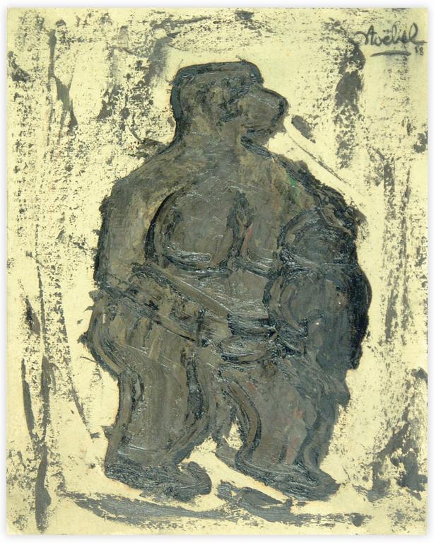 Catalogue raisonné, Edgar Stoëbel, femelle ourse — 1988