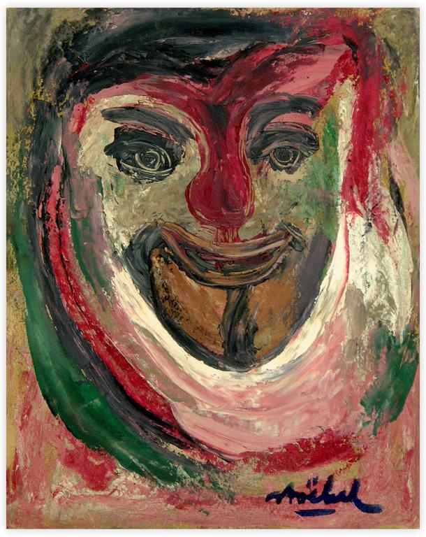 Catalogue raisonné, Edgar Stoëbel, down's head — 1960