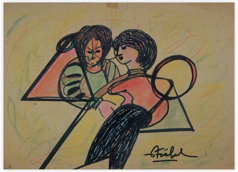 Catalogue raisonné, Edgar Stoëbel, 2 personnages — 