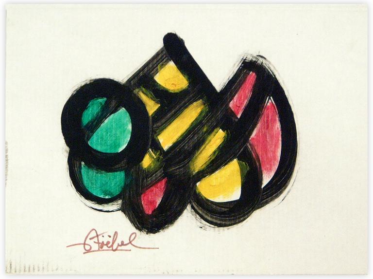 Catalogue raisonné, Edgar Stoëbel, abstract — 