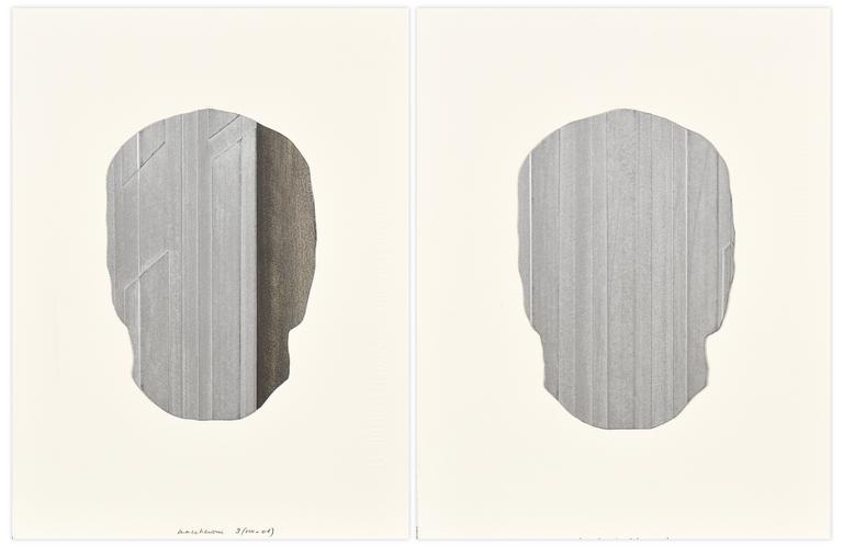 Catalogue raisonné, Henri Maccheroni, Diptyque, Crânes et Vanités - 2001