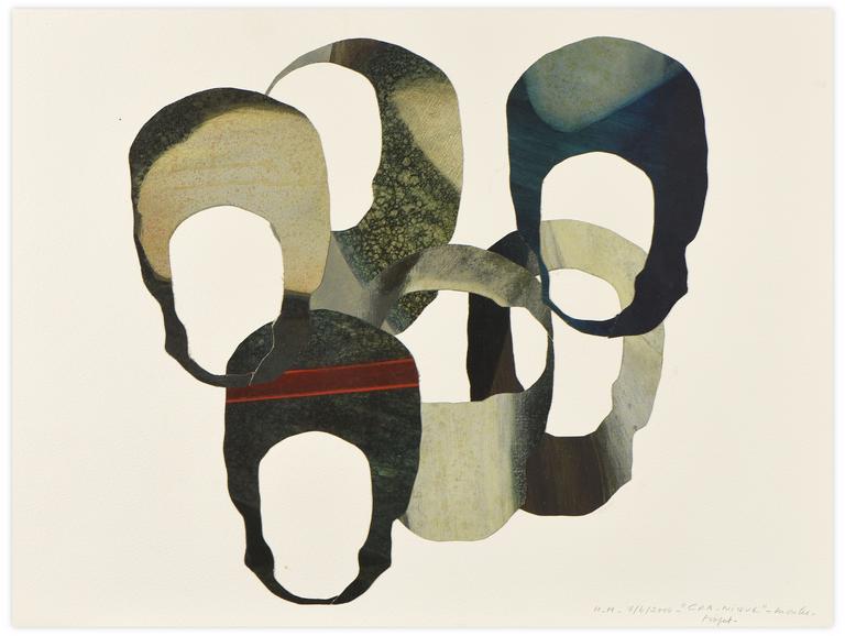 Catalogue raisonné, Henri Maccheroni, Cra-niques, Série Crânes et Vanités, Ossuaires - 2000