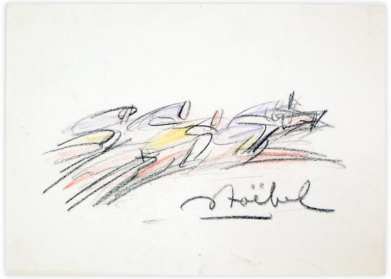 Catalogue raisonné, Edgar Stoëbel, la course — 