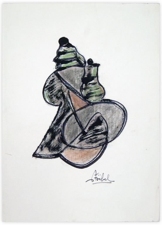 Catalogue raisonné, Edgar Stoëbel, abstract — 