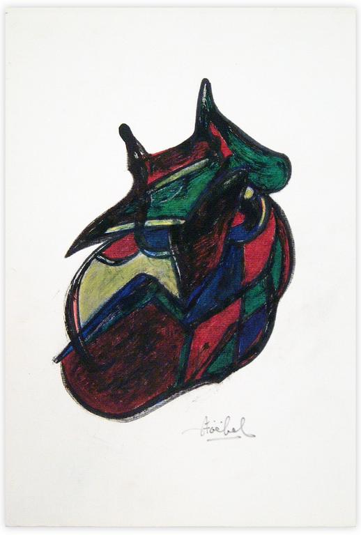 Catalogue raisonné, Edgar Stoëbel, abstract — 
