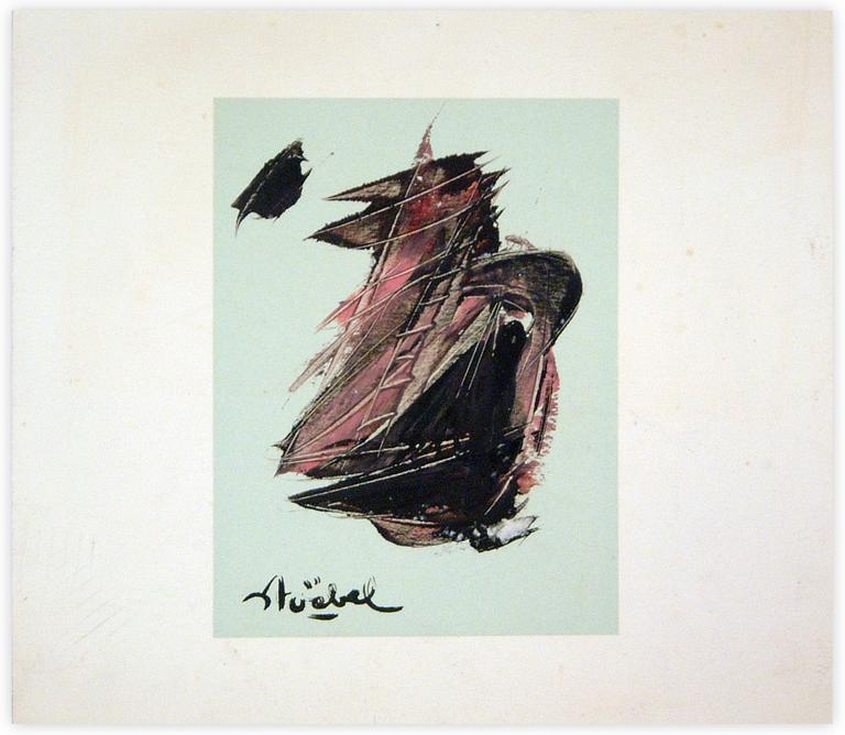 Catalogue raisonné, Edgar Stoëbel, abstract boat — 