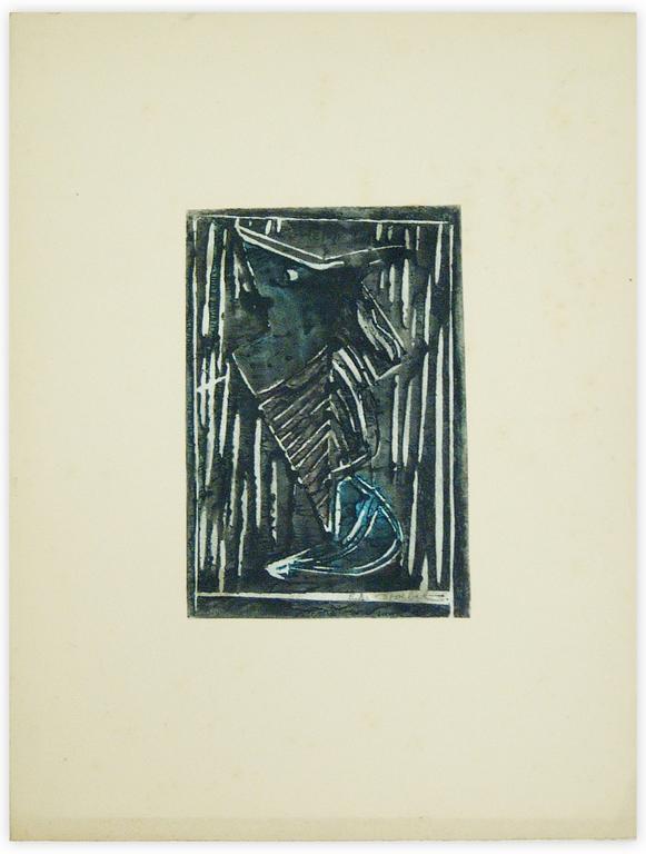 Catalogue raisonné, Edgar Stoëbel, linogravure - abstract — 