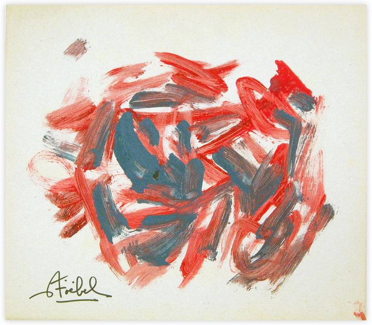 Catalogue raisonné, Edgar Stoëbel, abstract — 