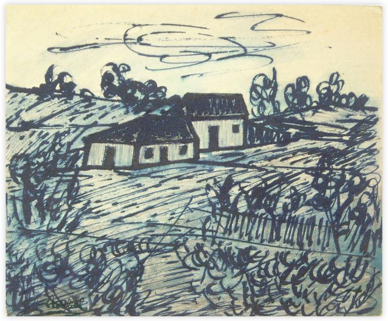 Catalogue raisonné, Edgar Stoëbel, landscape — 