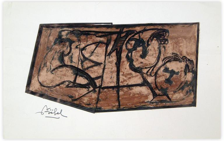Catalogue raisonné, Edgar Stoëbel, abstract — 