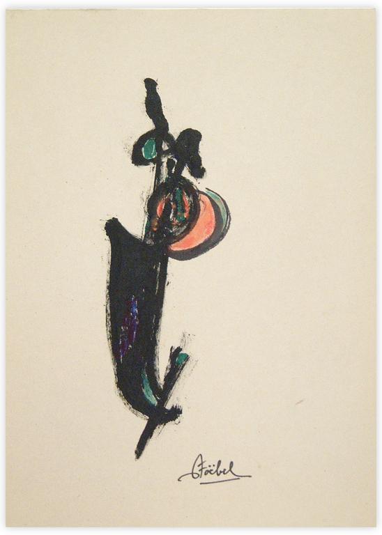 Catalogue raisonné, Edgar Stoëbel, abstract — 
