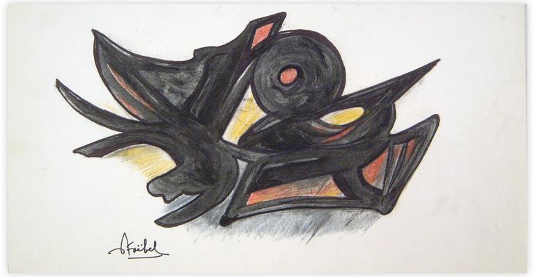 Catalogue raisonné, Edgar Stoëbel, abstract — 