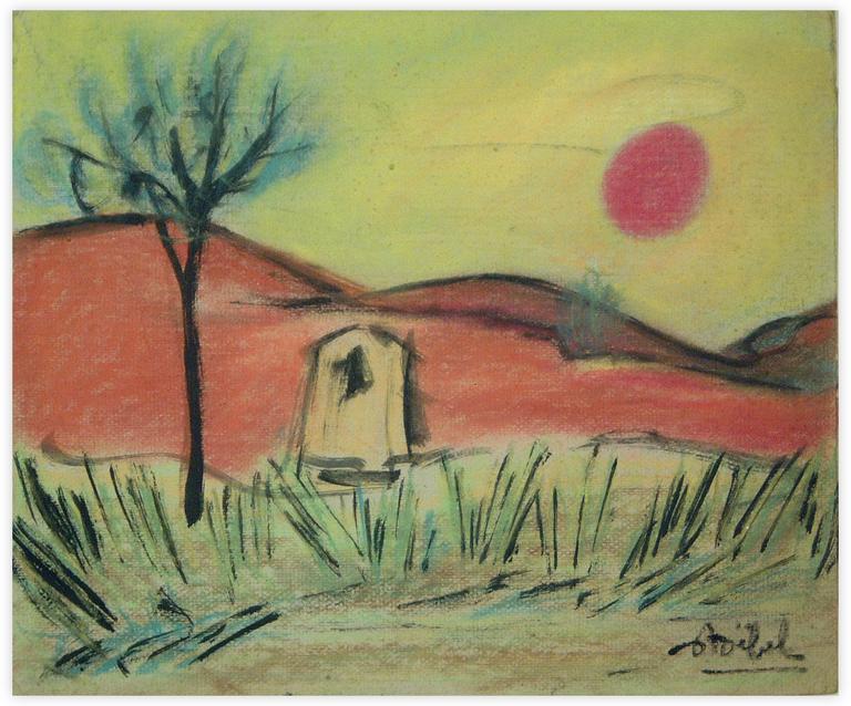 Catalogue raisonné, Edgar Stoëbel, paysage — 