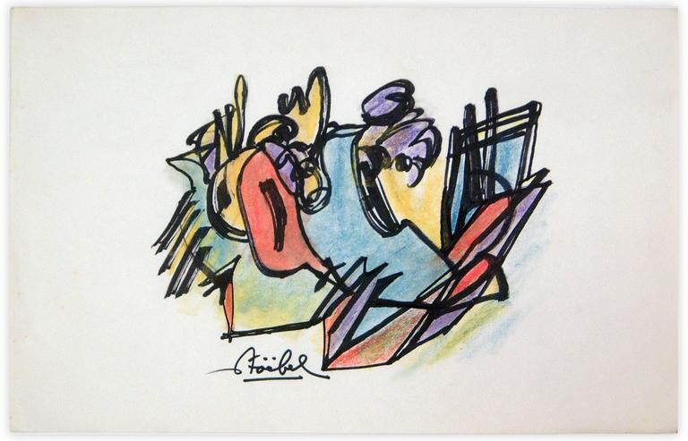 Catalogue raisonné, Edgar Stoëbel, abstract — 