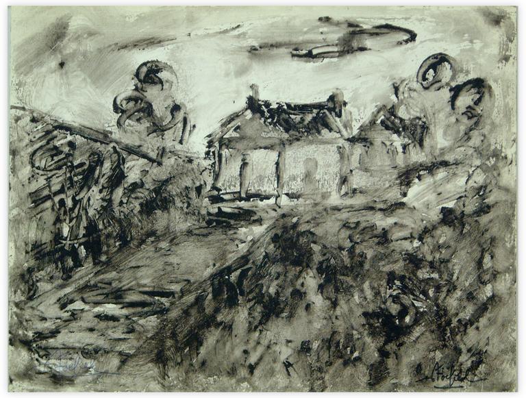 Catalogue raisonné, Edgar Stoëbel, landscape — 