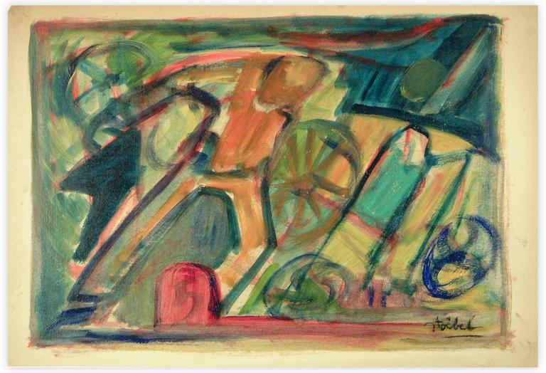 Catalogue raisonné, Edgar Stoëbel, abstract — 