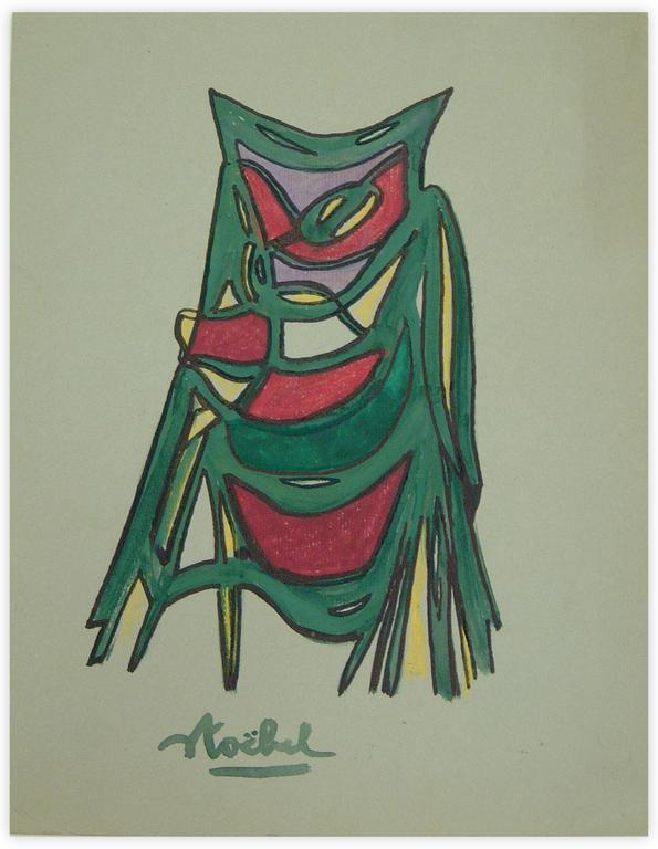 Catalogue raisonné, Edgar Stoëbel, abstract — 
