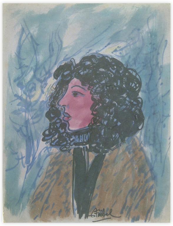 Catalogue raisonné, Edgar Stoëbel, portrait — 