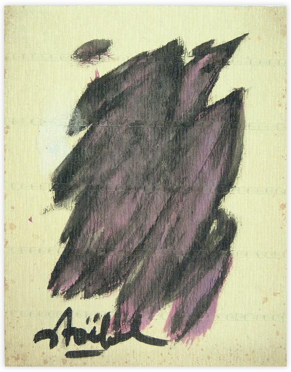 Catalogue raisonné, Edgar Stoëbel, abstract — 