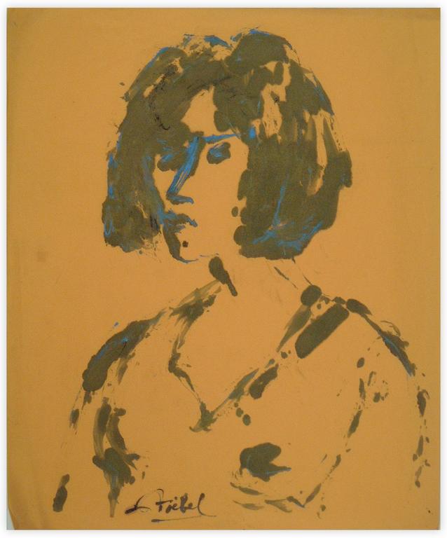 Catalogue raisonné, Edgar Stoëbel, portrait de femme — 