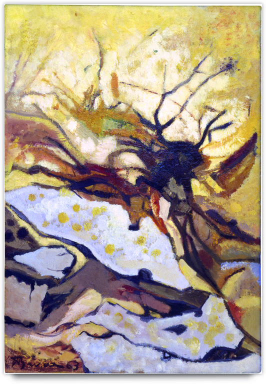 Catalogue raisonné, Henri Baviera, Composition minérale — 1963