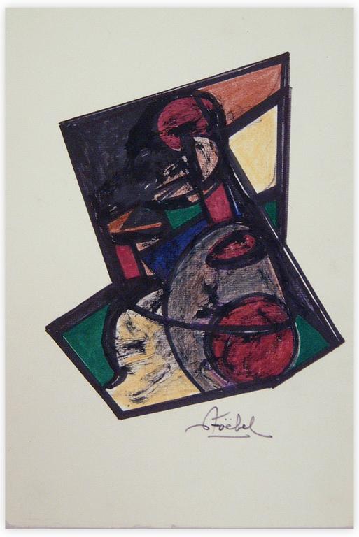 Catalogue raisonné, Edgar Stoëbel, abstract — 