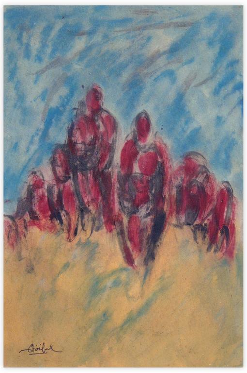 Catalogue raisonné, Edgar Stoëbel, la marche — 