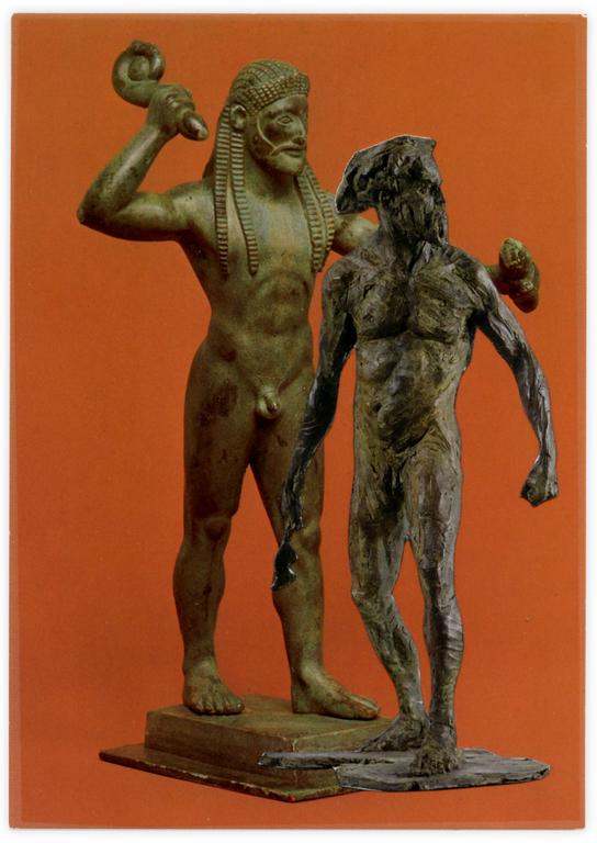 Catalogue raisonné, Henri Foucault, Double jeu, Bronzestatuette des Blitzschleudernden Zeus - 2022
