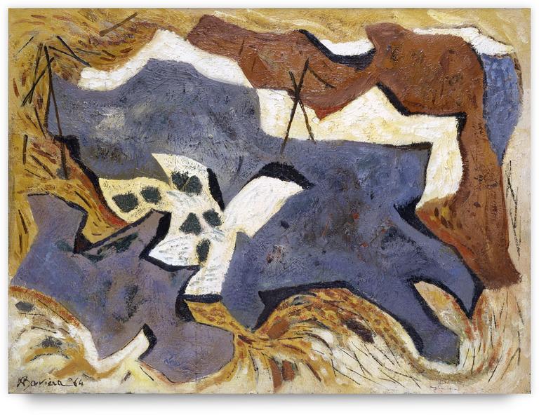 Catalogue raisonné, Henri Baviera, Composition II — 1964