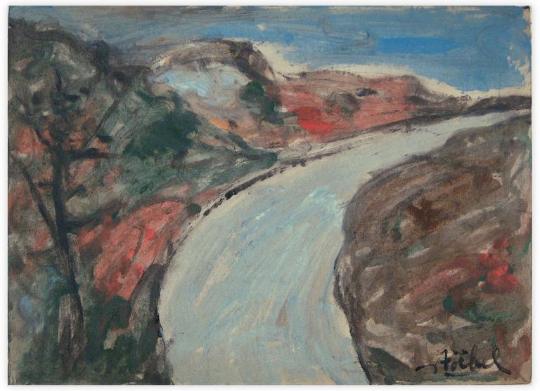 Catalogue raisonné, Edgar Stoëbel, landscape — 