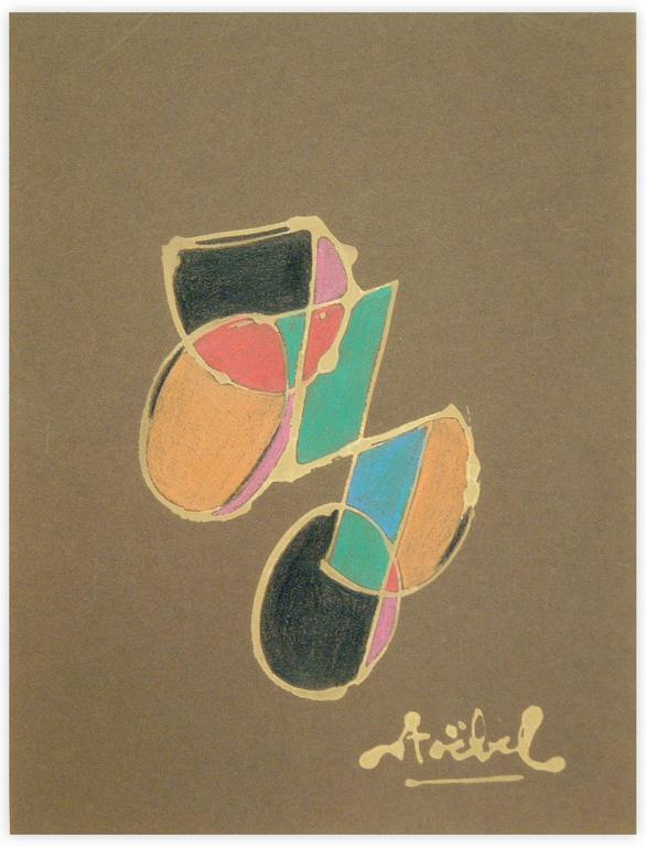 Catalogue raisonné, Edgar Stoëbel, abstract — 