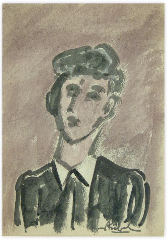 Catalogue raisonné, Edgar Stoëbel, portrait — 