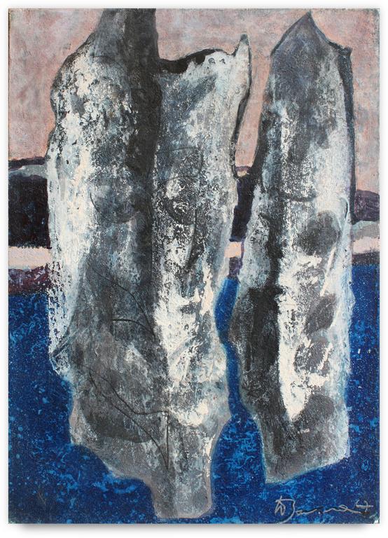 Catalogue raisonné, Henri Baviera, 2 COLONNES — 1967