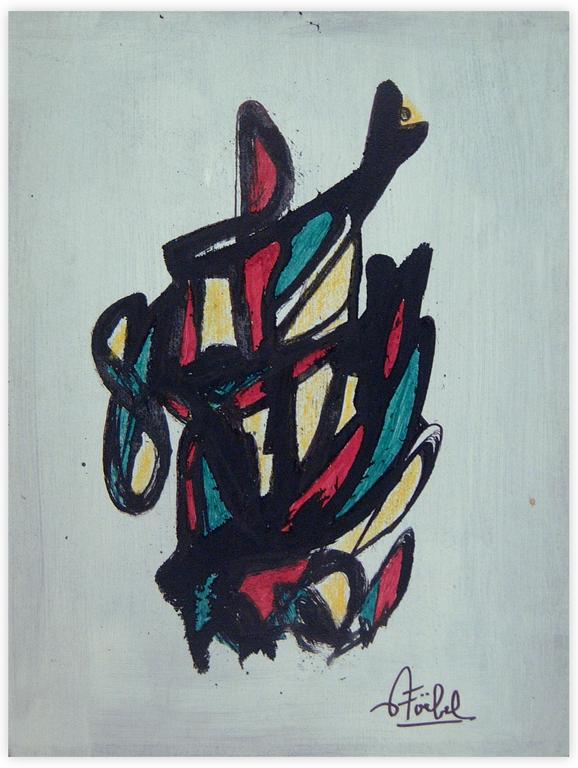 Catalogue raisonné, Edgar Stoëbel, abstract — 