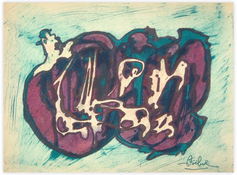Catalogue raisonné, Edgar Stoëbel, abstract — 