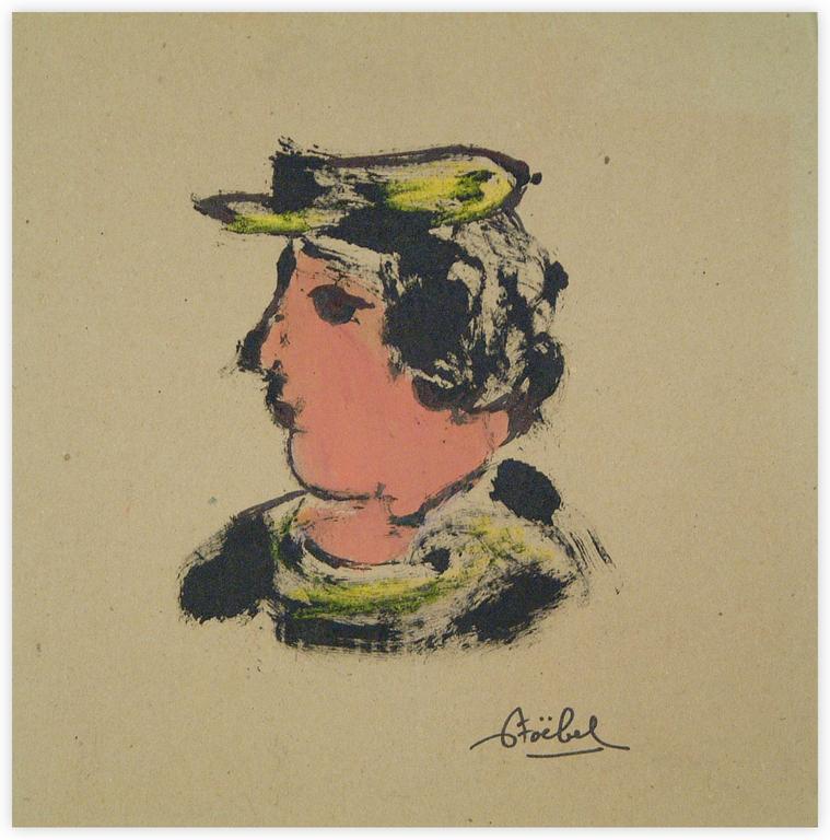 Catalogue raisonné, Edgar Stoëbel, portrait — 