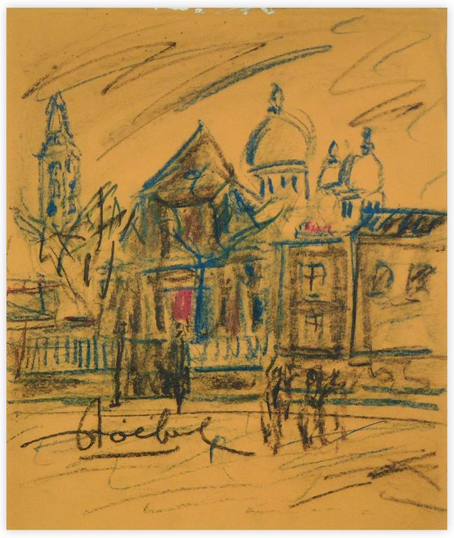 Catalogue raisonné, Edgar Stoëbel, landscape - sacré cœur — 
