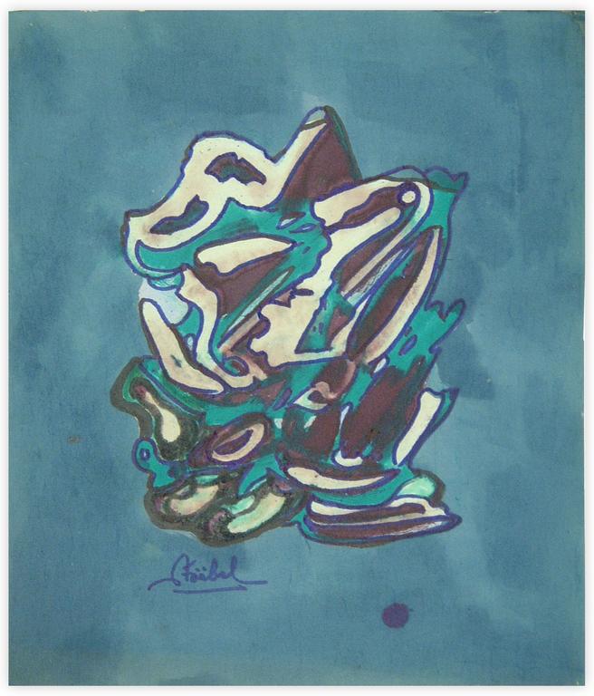 Catalogue raisonné, Edgar Stoëbel, abstract — 