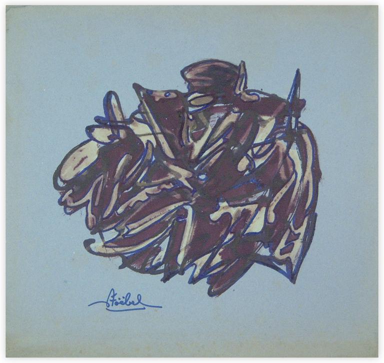 Catalogue raisonné, Edgar Stoëbel, abstract — 
