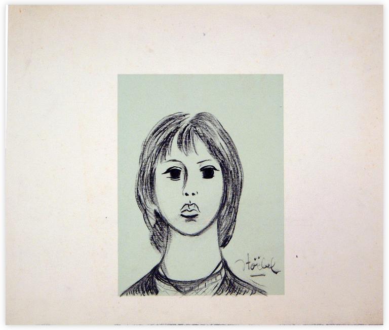 Catalogue raisonné, Edgar Stoëbel, (femme) portrait — 