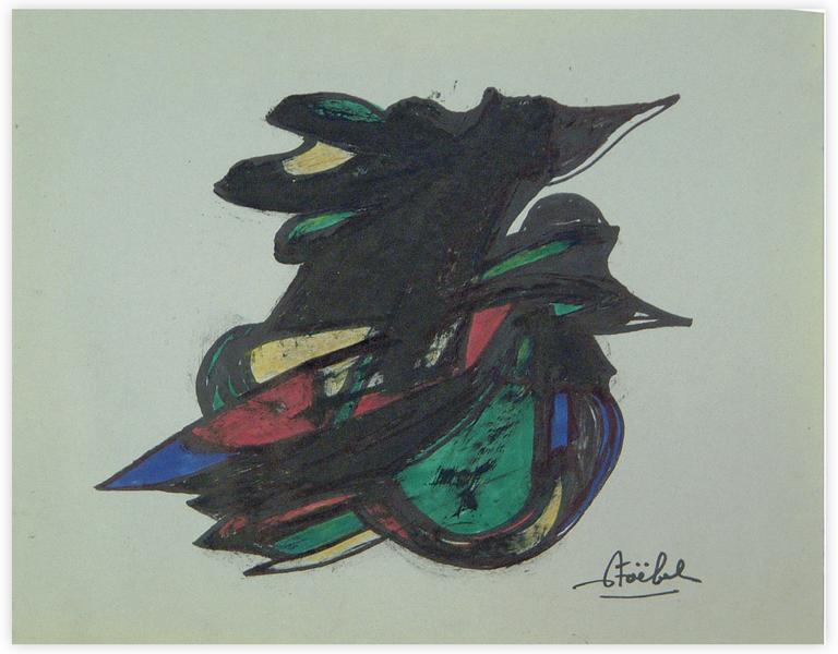 Catalogue raisonné, Edgar Stoëbel, abstract — 