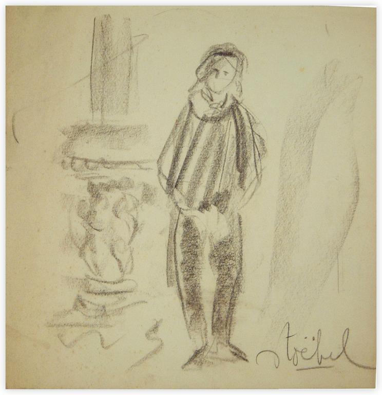 Catalogue raisonné, Edgar Stoëbel, personnage — 