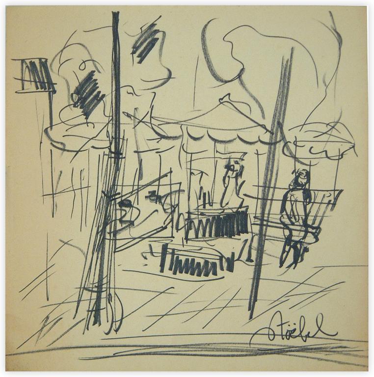 Catalogue raisonné, Edgar Stoëbel, au manège — 