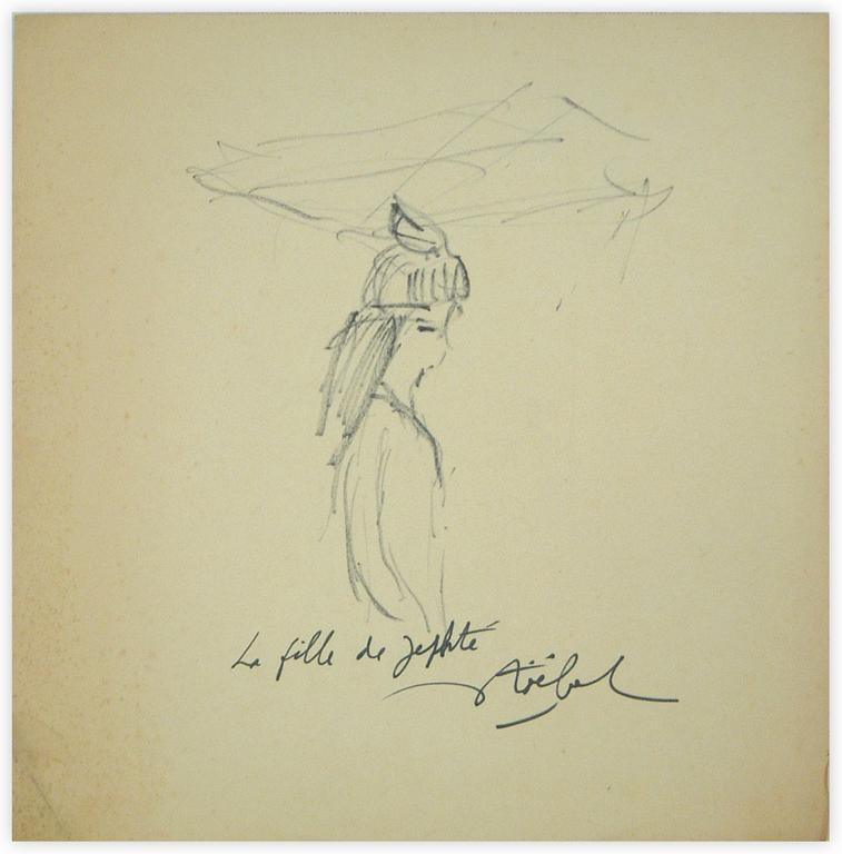 Catalogue raisonné, Edgar Stoëbel, "la fille de Jephté" — 