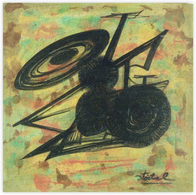 Catalogue raisonné, Edgar Stoëbel, abstract — 